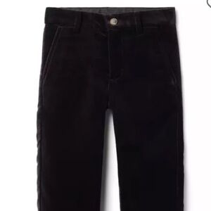 Janie and Jack Black Formal Kids Pants